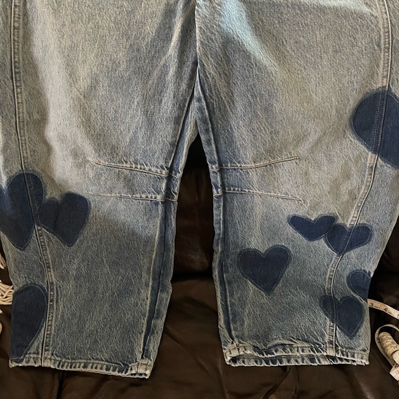 We the free good luck heart jeans by Free People in size 28 - Picture 7 of 7